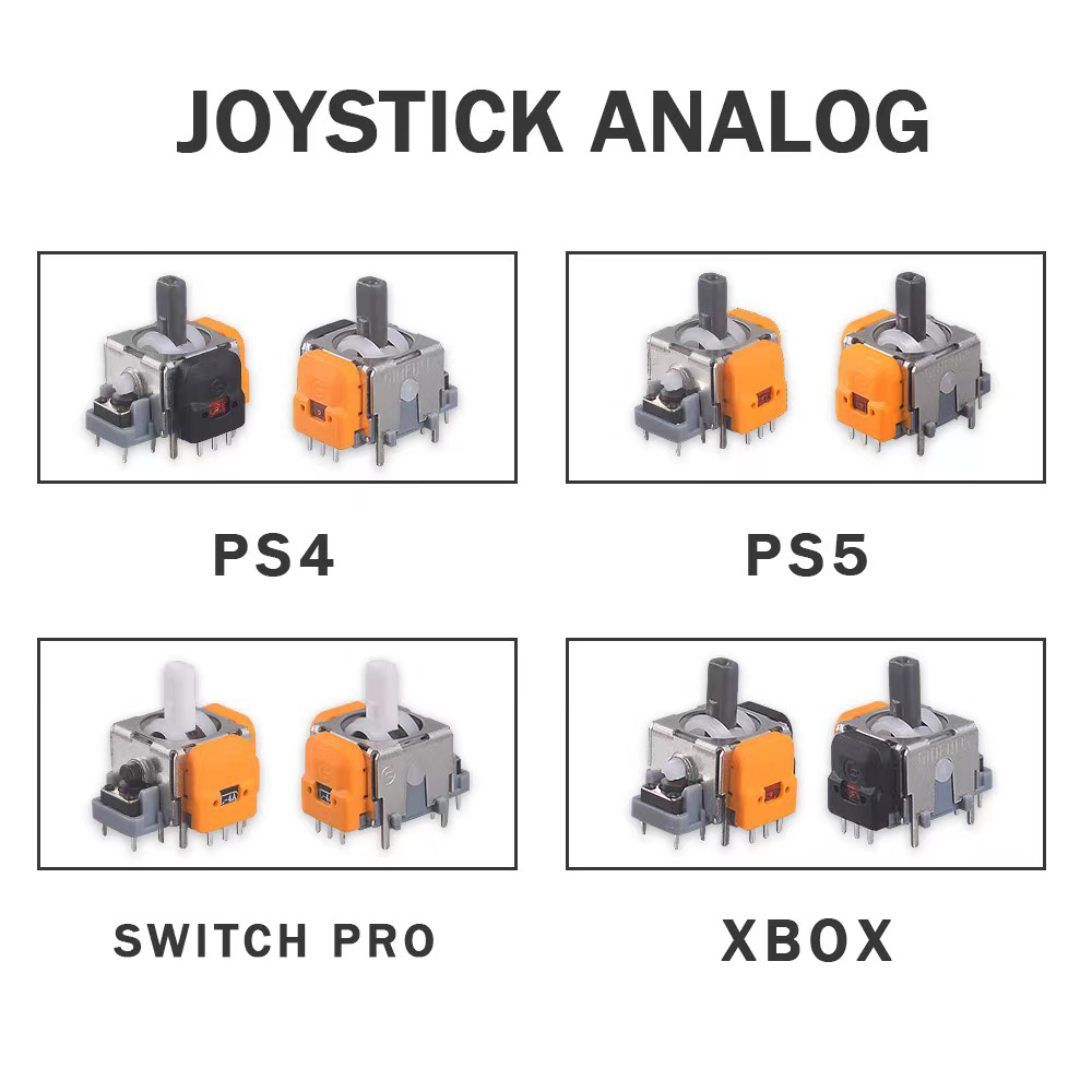 Gaming Accessories For Ps5 - 2/10PCS Hall Joystick Elettromagnetico Maniglia Da