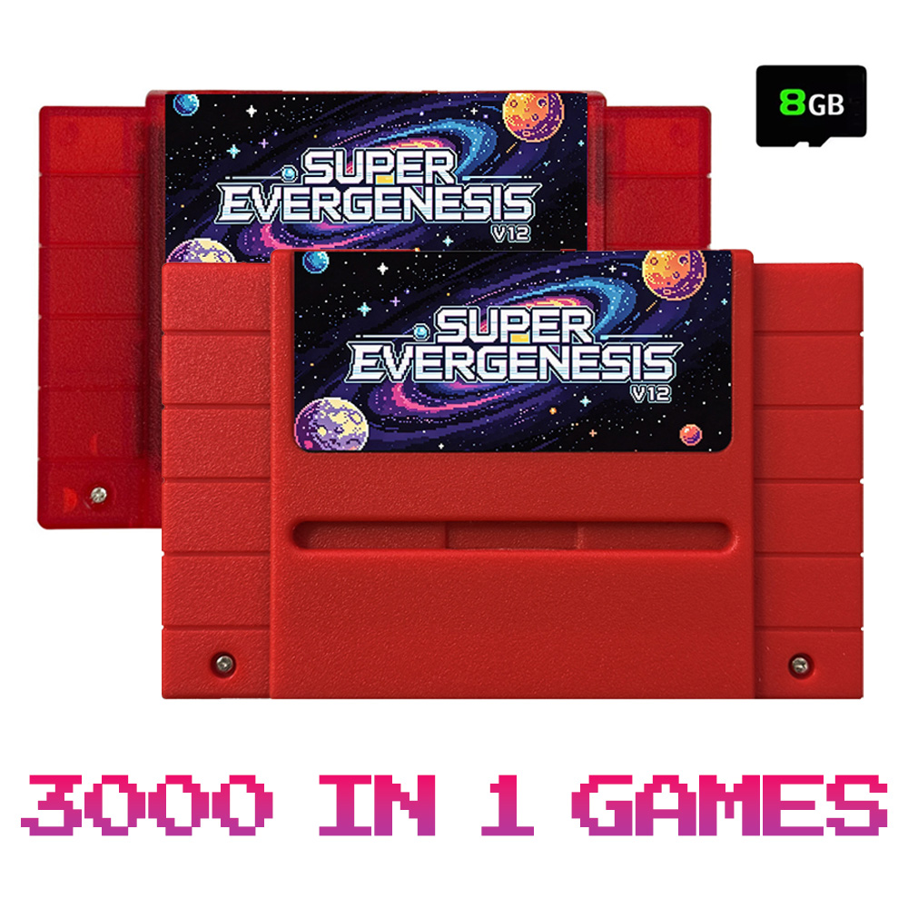 Video Gaming Accessories - Super EVERGENESIS 3000 in 1 Scheda