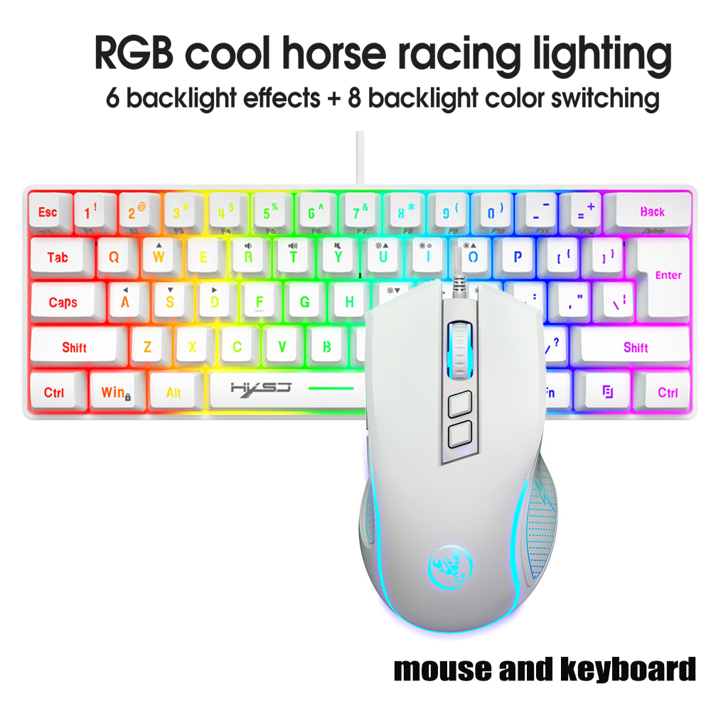 Gaming Accessories Combo - Kit Tastiera e Mouse da Gaming,