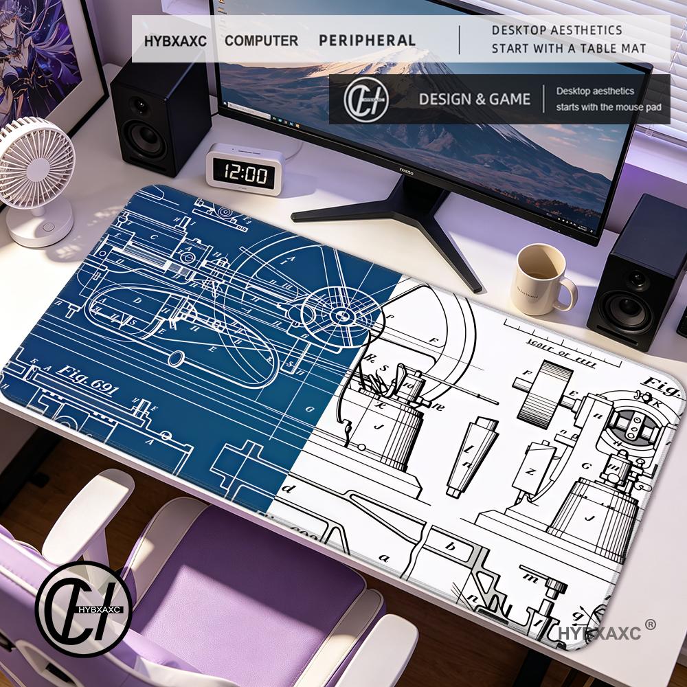 Gaming Accessories Drawing - HYBXAXC Tappetino per mouse Accessorio da