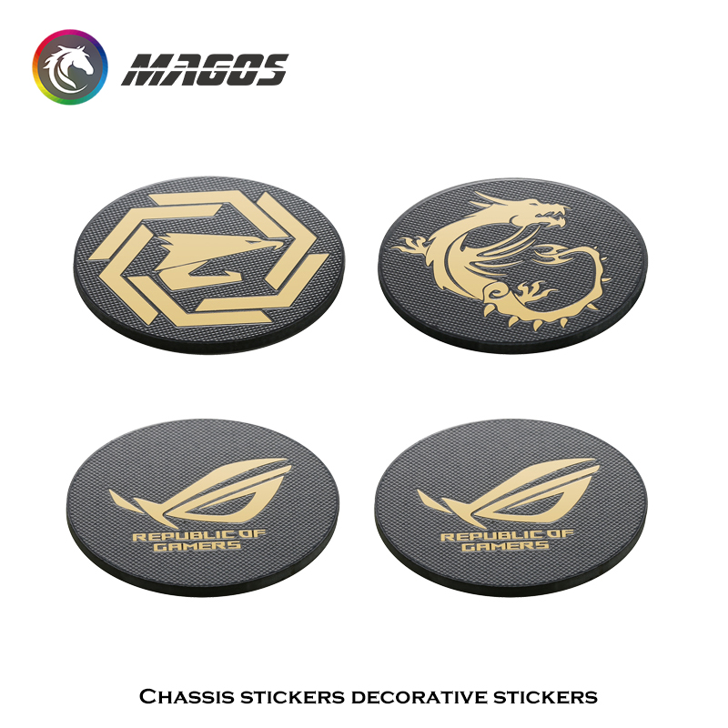 Video Gaming Accessories - Adesivo in metallo per ventola del