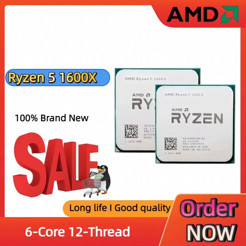 Amd Cpu Ryzen 5 - Processore AMD Ryzen 5 1600X Originale