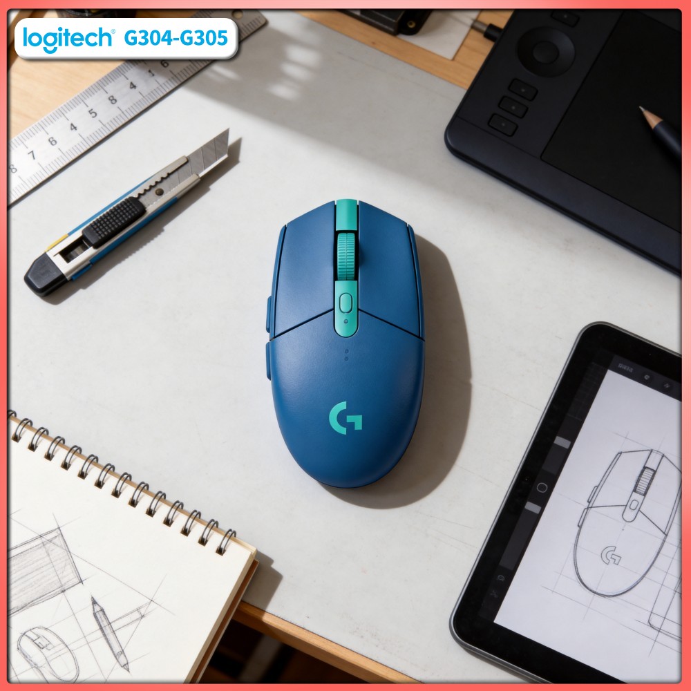 Essential Gaming Accessories - Mouse da Gaming Logitech G305 LIGHTSPEED,