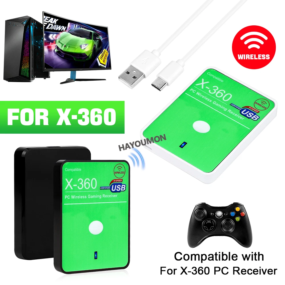 Play Gaming Accessories Xbox Controller - Adattatore USB per ricevitore di gioco