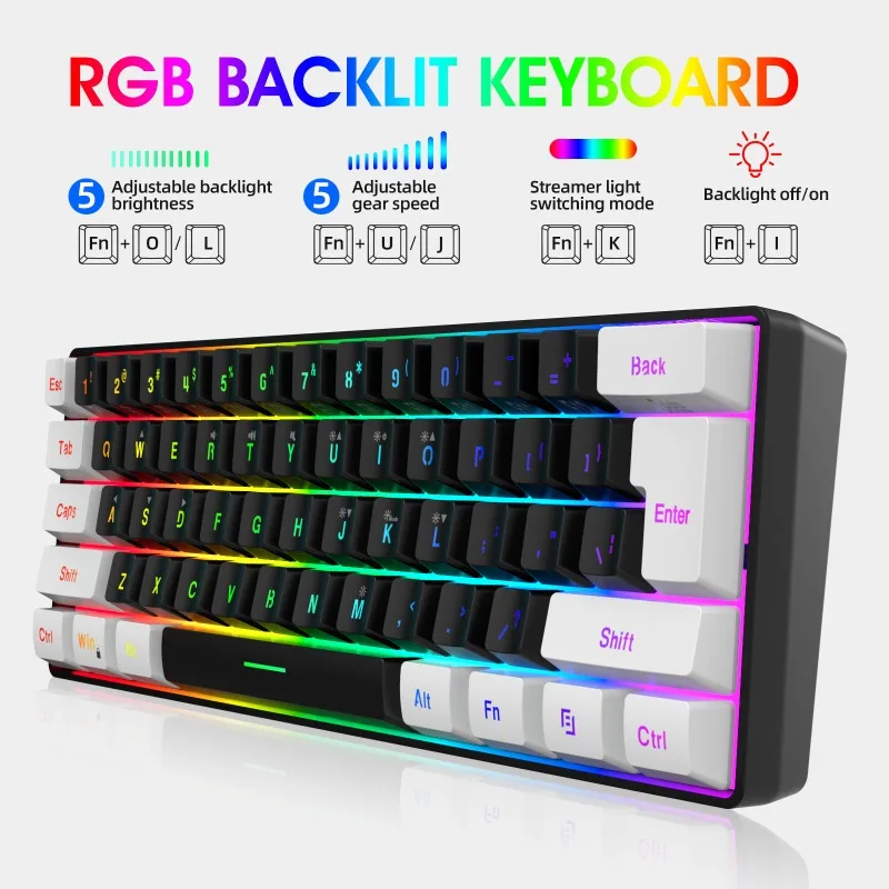 Kit Combo Tastiera e Mouse 60% - Gaming Accessories Combo recensione e prezzo