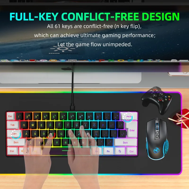 Kit Combo Tastiera e Mouse 60% - Gaming Accessories Combo recensione e prezzo