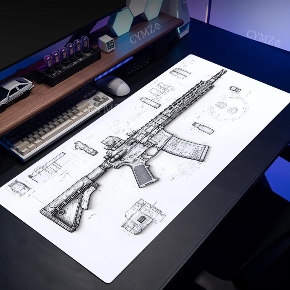 Tappetino per mouse grande con - Gaming Accessories Drawing recensione e prezzo