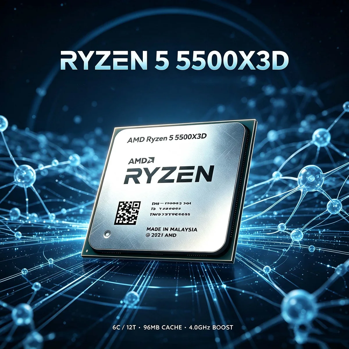 AMD Ryzen 5 5500X3D R5 5500X3D - Amd Cpu Ryzen 5 recensione e prezzo