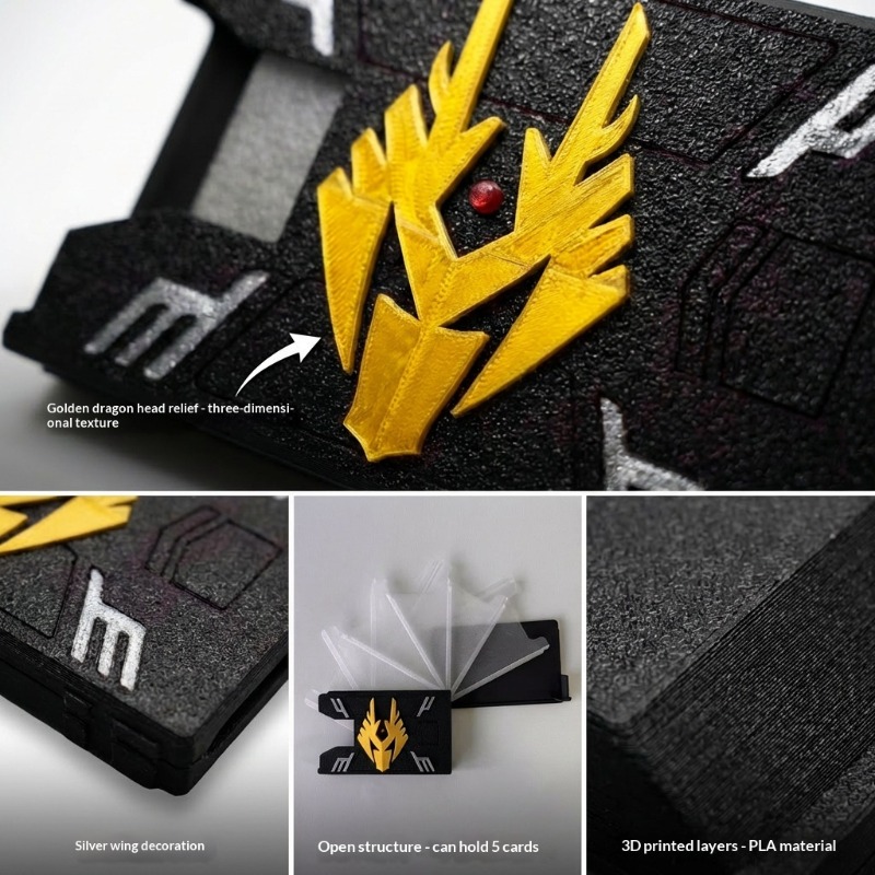 Porta carte stampato in 3D Kam - Gaming Accessories Box recensione e prezzo