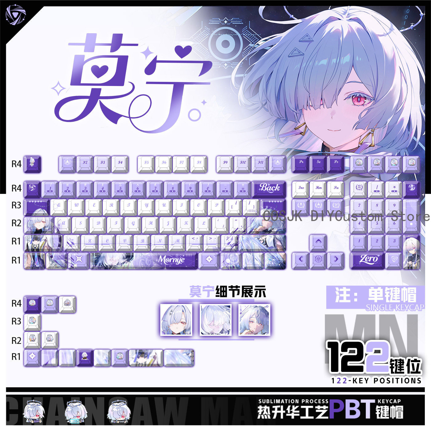Set di 122 Tasti Anime Mornye  - Gaming Accessories Gamestop recensione e prezzo