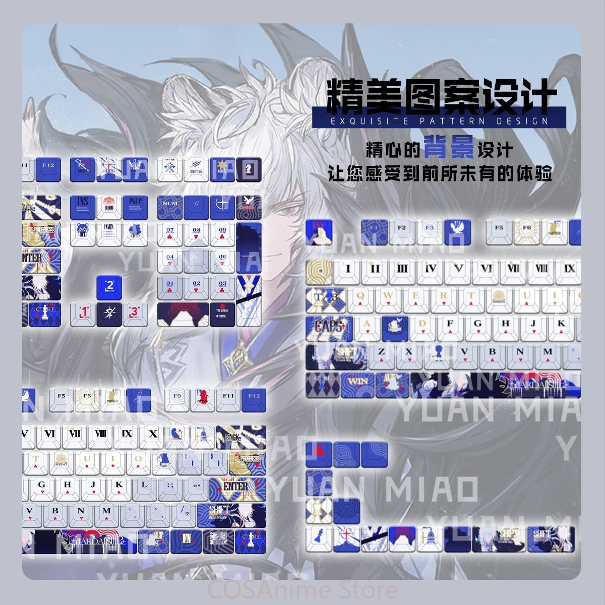 Keycap Anime SilverAsh Arknigh - Gaming Accessories Gamestop recensione e prezzo