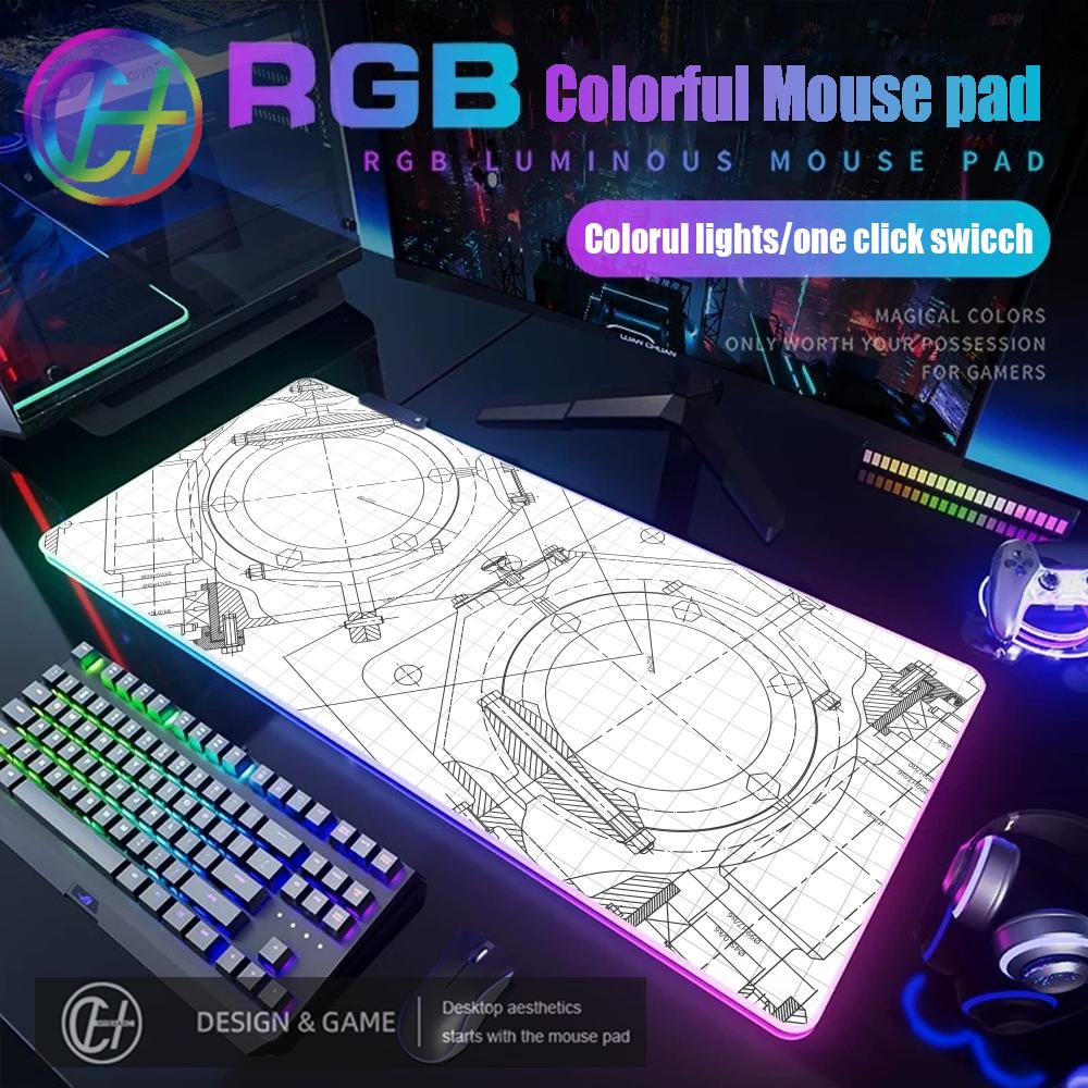 Tappetino per Mouse RGB con Di - Gaming Accessories Drawing recensione e prezzo