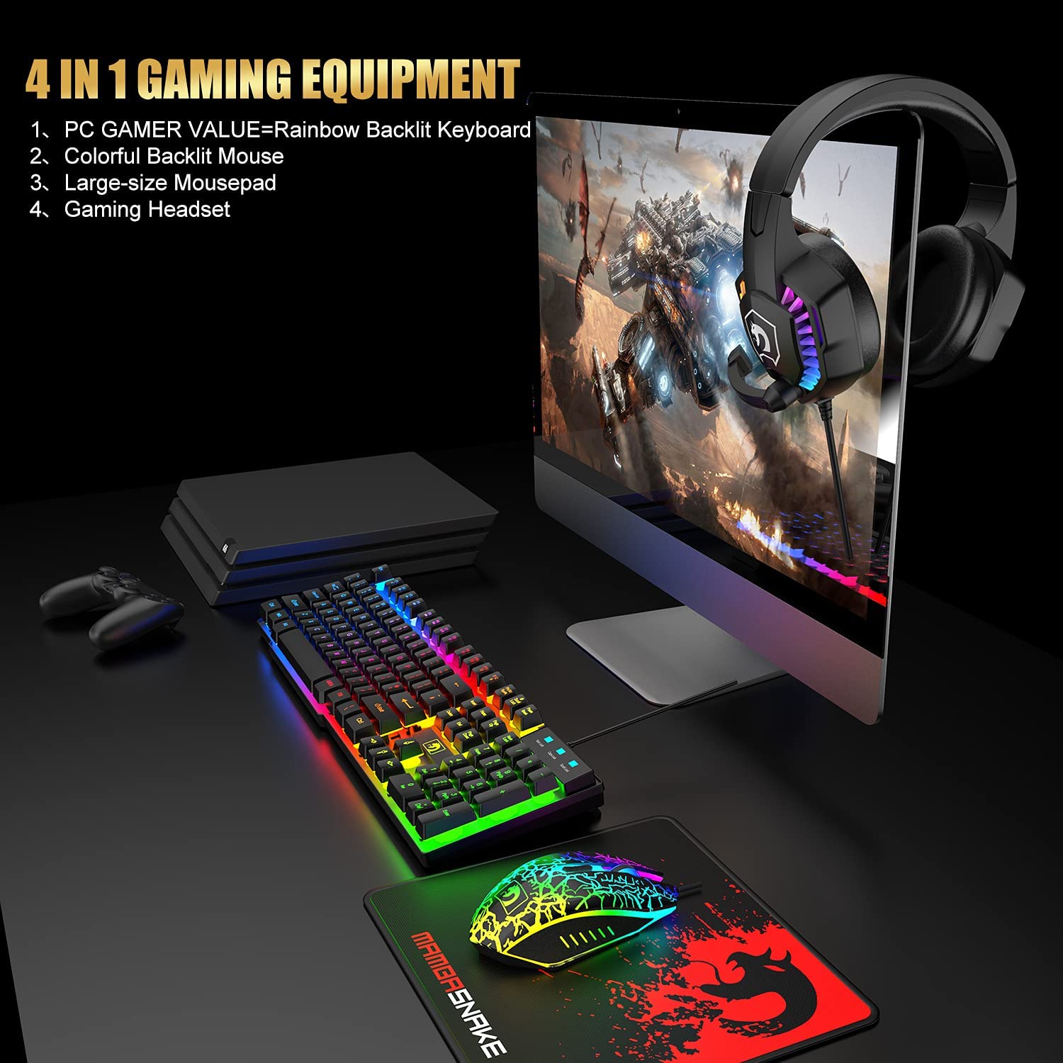 MAMBASNAKE X ZIYOULANG T11 Lay - Gaming Accessories Combo recensione e prezzo